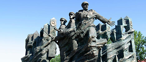 Мемориальный ансамбль в честь воинов Белорусского пограничного округа в Гродно