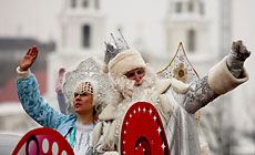 Fair in Minsk’s downtown as part of the New Year performance Magical Country Where Wishes Come True