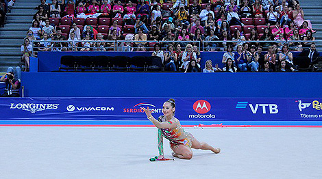 Belarus’ Halkina wins silver at Rhythmic Gymnastics World Championships in Sofia