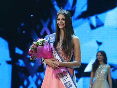 Polina Borodacheva crowned Miss Belarus 2016