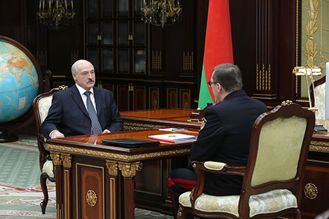 Lukashenko, Shved discuss reformation of forensic examination system