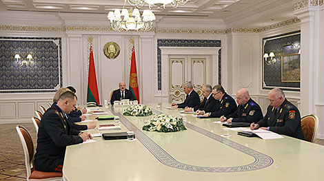 Lukashenko discusses fairness of punishment for criminal offenses