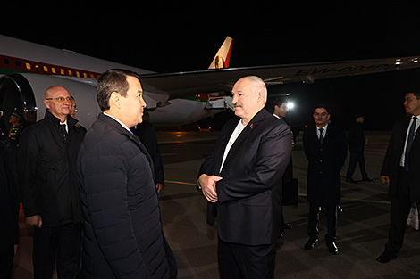 Lukashenko arrives in Astana to participate in major Asian forum, CIS summit