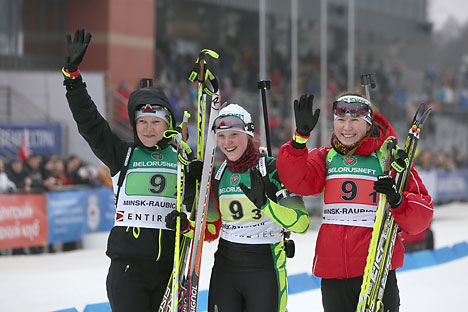 Belarus claims Youth Relay gold at IBU YJWCH