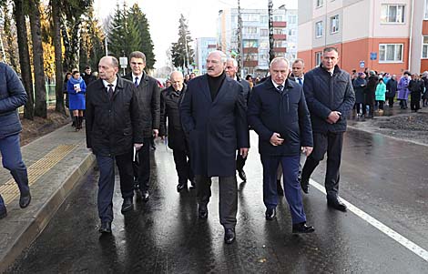 Lukashenko emphasizes people’s role in maintaining order, developing communities