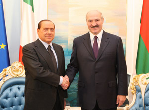 Berlusconi intends to head Italian business mission to Belarus