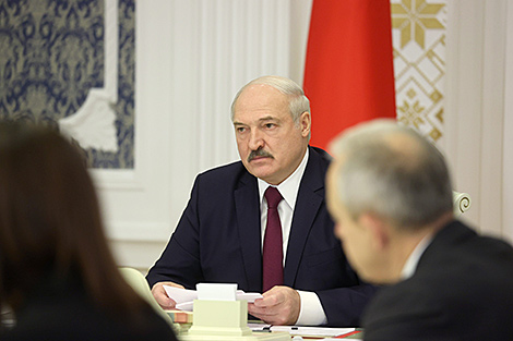 Lukashenko comments on international situation, Belarus' foreign policy goals