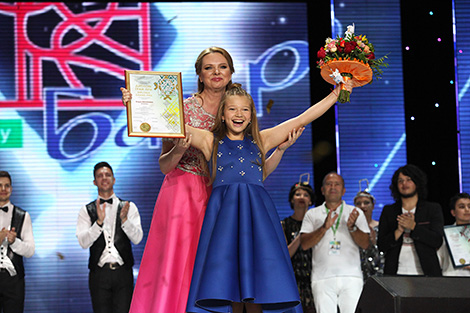 Belarusian wins children music contest at Slavianski Bazaar in Vitebsk