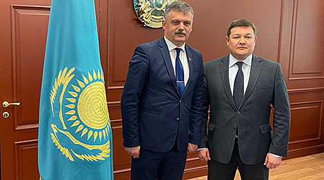 Belarus, Kazakhstan discuss preparations for 2nd CIS Games