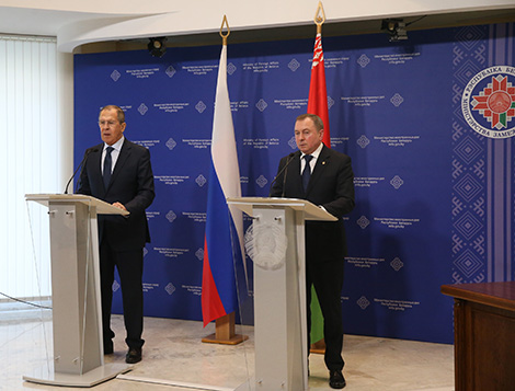 Makei, Lavrov discuss situation in Belarus