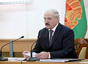 Александр Лукашенко считает необходимым более эффективно использовать заинтересованность Евросоюза в сильной границе с Беларусью