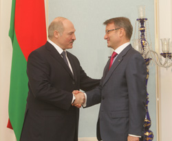 Г.Греф: при сбалансированной политике ситуацию в Беларуси до конца 2011 года можно существенно улучшить