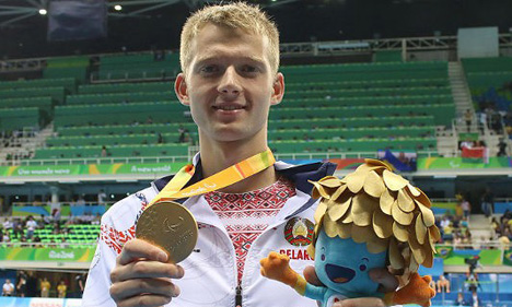 Пловец Игорь Бокий завоевал пятую золотую медаль Паралимпиады в РиоПловец