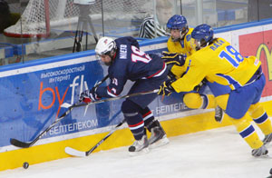 Сборная США выиграла золото юношеского чемпионата мира по хоккею в Минске