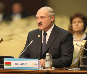 Беларусь выступает за создание в зоне ответственности ОБСЕ единой системы безопасности - А.Лукашенко