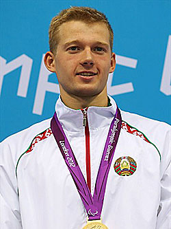 Белорусский пловец Игорь Бокий завоевал вторую золотую медаль на Паралимпийских играх-2012