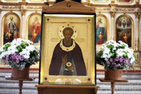 Икону с частицей мощей преподобного Сергия Радонежского доставят в Минск
