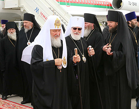 Патриарх Кирилл прибыл с официальным визитом в Минск