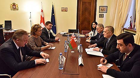 Беларусь и Грузия договорились укреплять межпарламентское сотрудничество