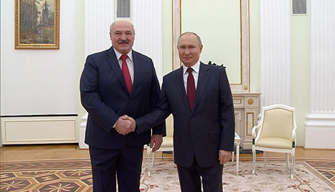 Переговоры Лукашенко и Путина в Кремле завершились