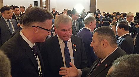 Андрейченко на полях совещания спикеров парламента стран Евразии провел двустронние встречи