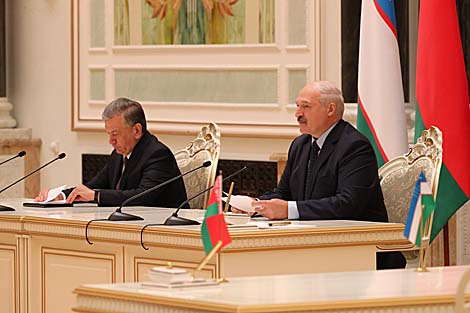 Беларусь и Узбекистан договорились всемерно способствовать дальнейшему росту двусторонних отношений