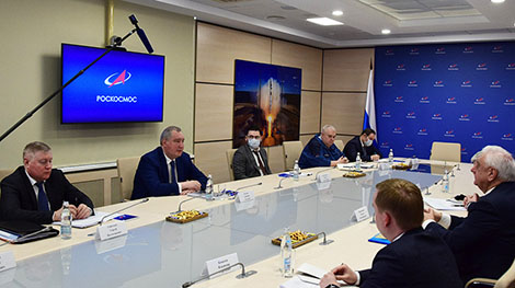 Связь, инфраструктура, транспорт - Мясникович и Рогозин обсудили применение космической межгоспрограммы