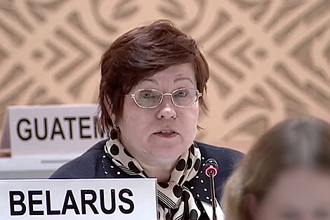 Бельская в СПЧ ООН уличила авторов доклада по Беларуси в лицемерии и двойных стандартах