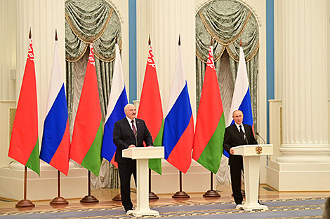 Лукашенко и Путин согласовали 28 союзных программ