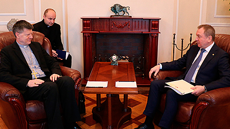 Макей и Йозич подтвердили обоюдное стремление Беларуси и Ватикана к активизации взаимодействия