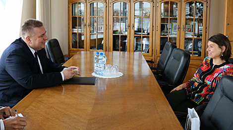Кравченко отметил активную работу Гибб по расширению белорусско-британского взаимодействия