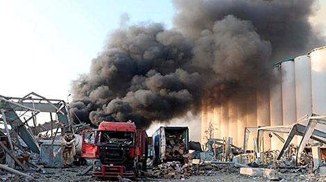 Лукашенко выразил соболезнования в связи с многочисленными жертвами взрыва в Бейруте