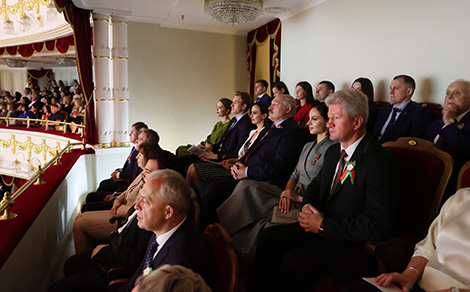 Лукашенко посещает Большой театр