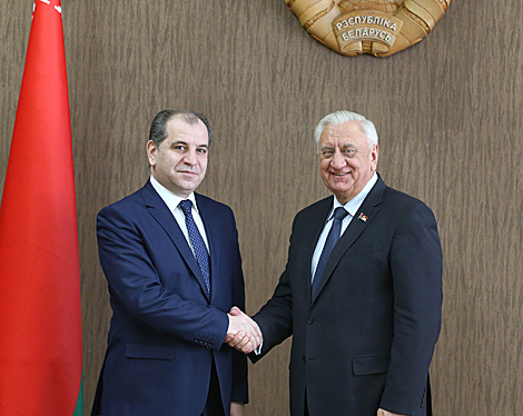 Мясникович предложил Армении активизировать инвестсотрудничество