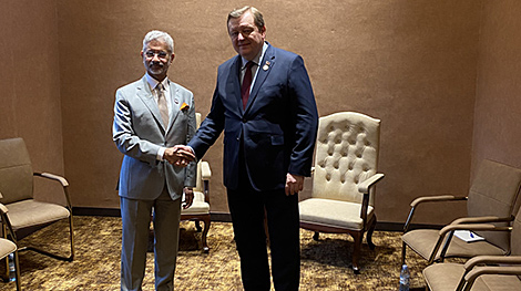 Главы МИД Беларуси и Индии обсудили наращивание торговли, кооперацию и региональную безопасность
