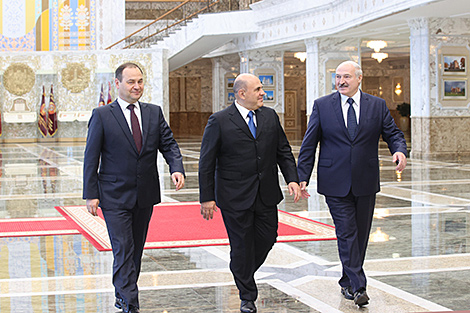 Лукашенко поздравил Мишустина с 55-летием