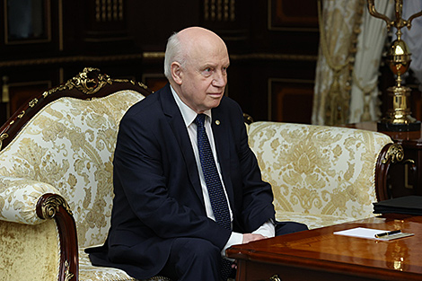 Лукашенко обсудил с Лебедевым перспективы будущего председательства Беларуси в СНГ