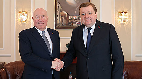 Алейник обсудил с Мезенцевым тематику белорусско-российской интеграции в формате Союзного государства