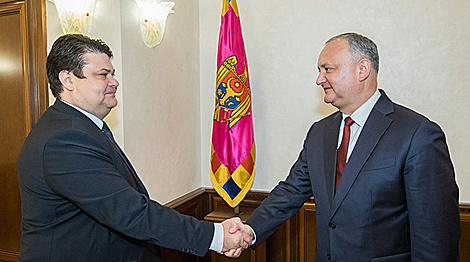 Президент Молдовы отметил активизацию сотрудничества с Беларусью