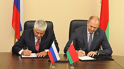 Следственный комитет Беларуси и МВД России заключили соглашение о сотрудничестве
