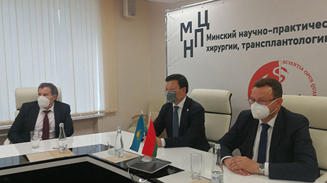 Министры здравоохранения Беларуси и Казахстана обсудили развитие IT-сферы в медицине