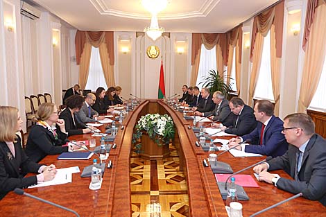 Дальнейшее развитие экономики Беларуси обсуждено на встрече Румаса с представителями МВФ