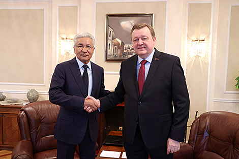 Алейник встретился в Минске с генеральным секретарем ОДКБ