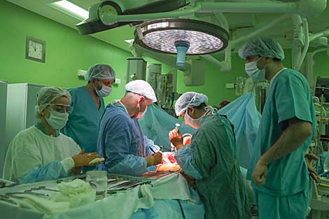 Belarusian doctors perform liver transplantation in Japanese woman