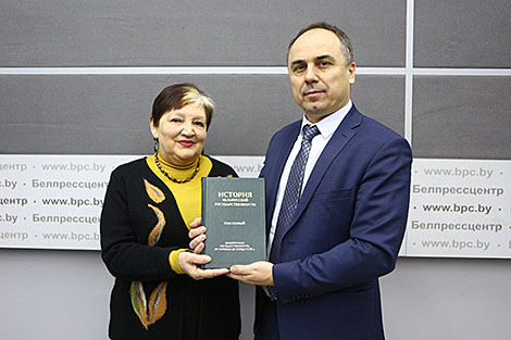 Book about Belarusian statehood history launched in Minsk