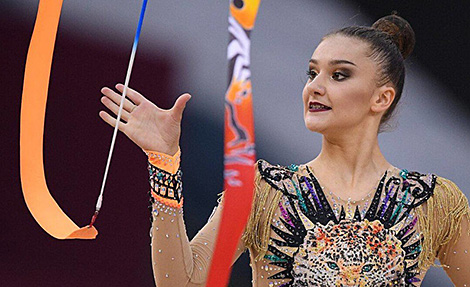Belarusian Harnasko wins Ribbon event at RG World Cup in Greece