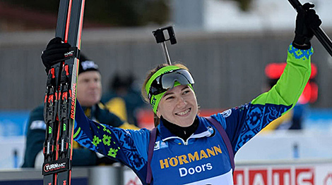 Belarus’ Hanna Sola takes Women 7.5km Sprint gold in Austria