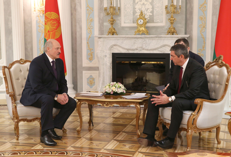 Belarus president meets with EU representative on human rights
