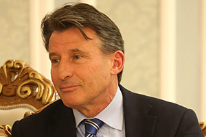 IAAF president ready to assist Belarus in organization of international competitions