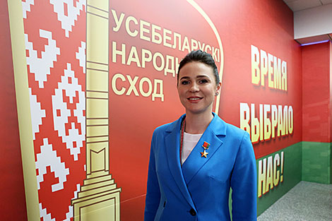Belarusian woman’s flight into outer space stems from nation’s intellectual development